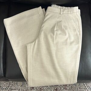 A&F Sloane Tailored Wide Leg Pant